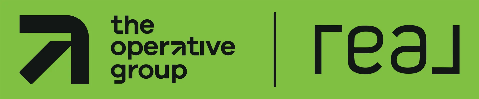 The logo for national realty centers is red , white and blue.