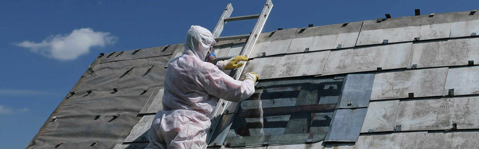 Asbestos Contractor On Roof
