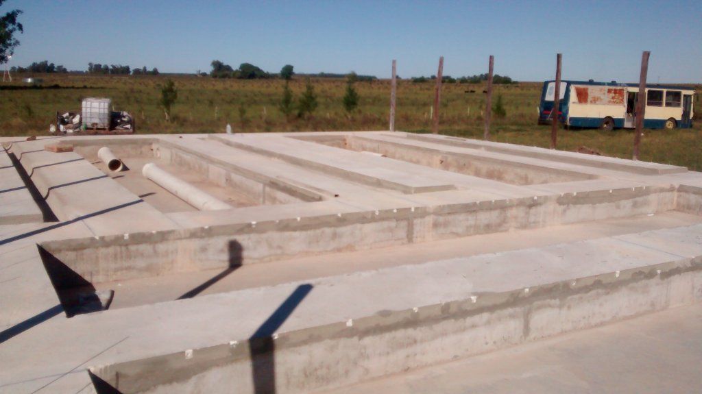 Estructura de hormigón armado construida por FD Fabre Ingeniería en Entre Ríos, proyecto civil e industrial