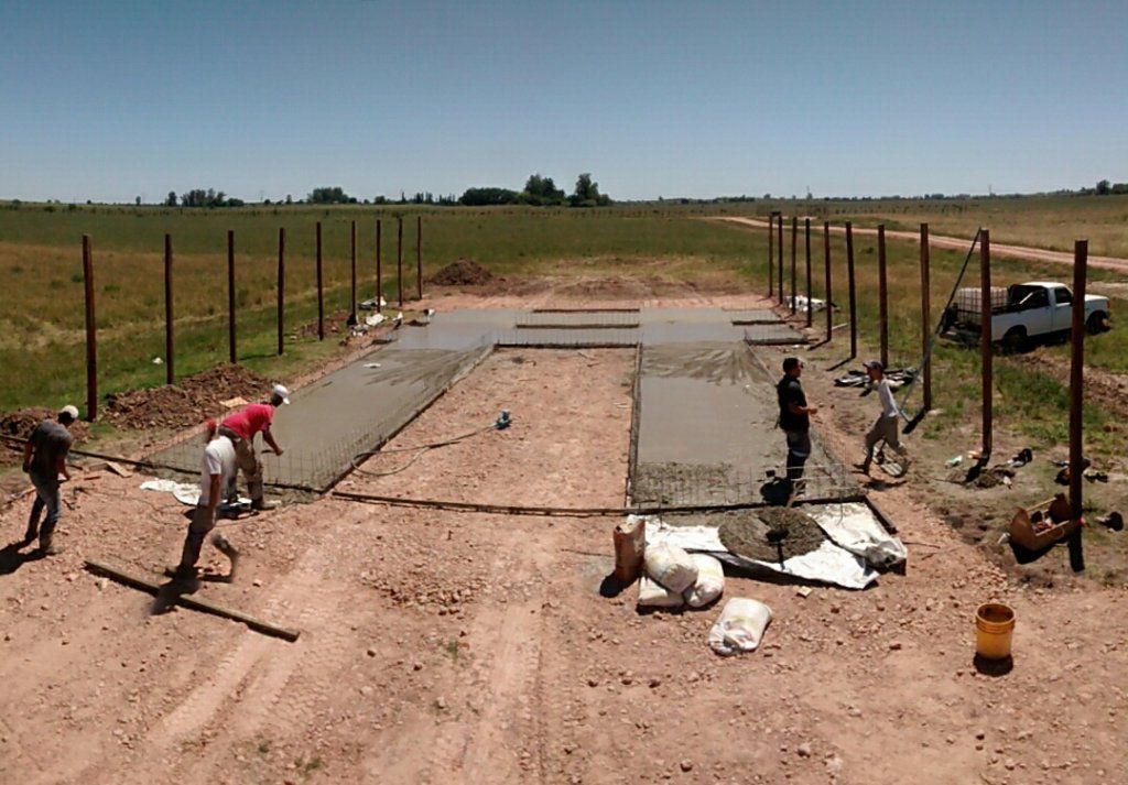 Estructura de hormigón armado construida por FD Fabre Ingeniería en Entre Ríos, proyecto civil e industrial