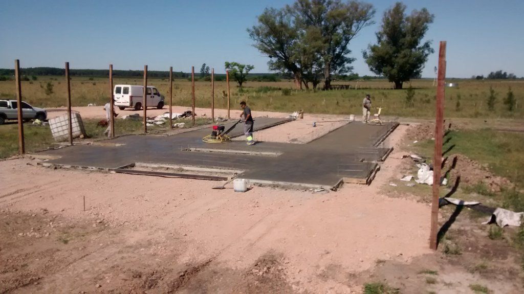 Estructura de hormigón armado construida por FD Fabre Ingeniería en Entre Ríos, proyecto civil e industrial