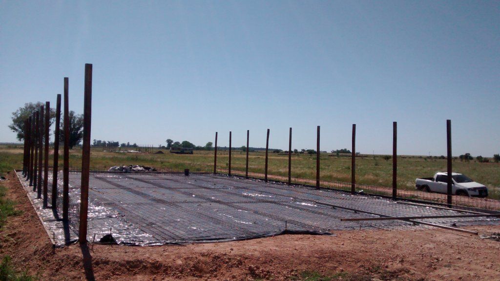 Estructura de hormigón armado construida por FD Fabre Ingeniería en Entre Ríos, proyecto civil e industrial