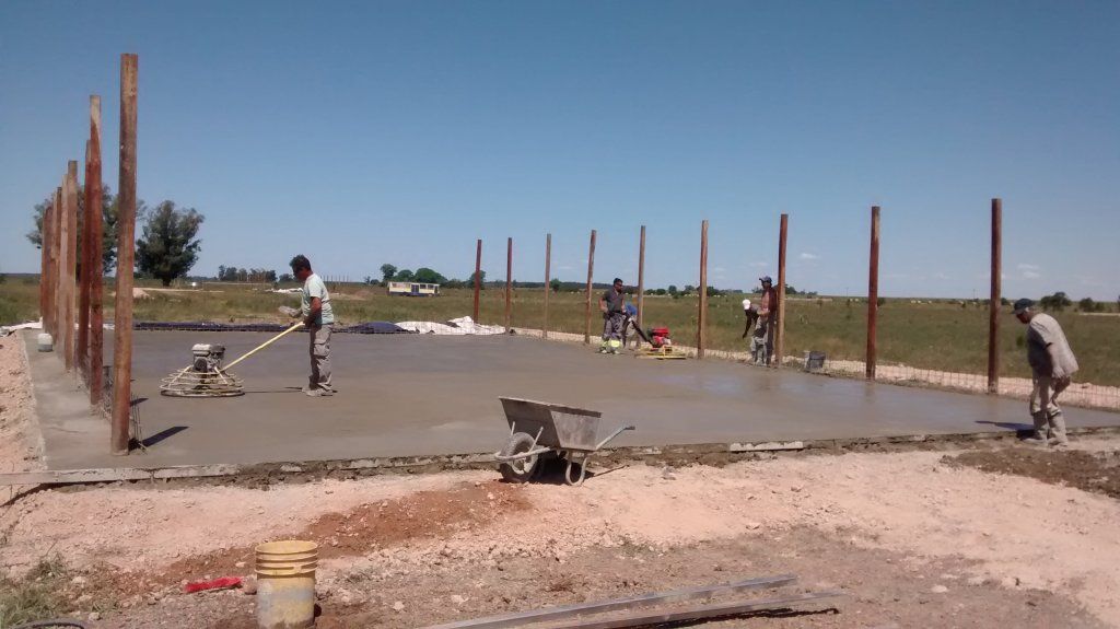 Estructura de hormigón armado construida por FD Fabre Ingeniería en Entre Ríos, proyecto civil e industrial