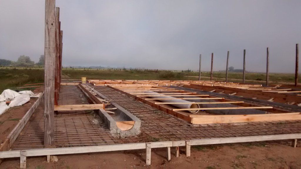 Estructura de hormigón armado construida por FD Fabre Ingeniería en Entre Ríos, proyecto civil e industrial