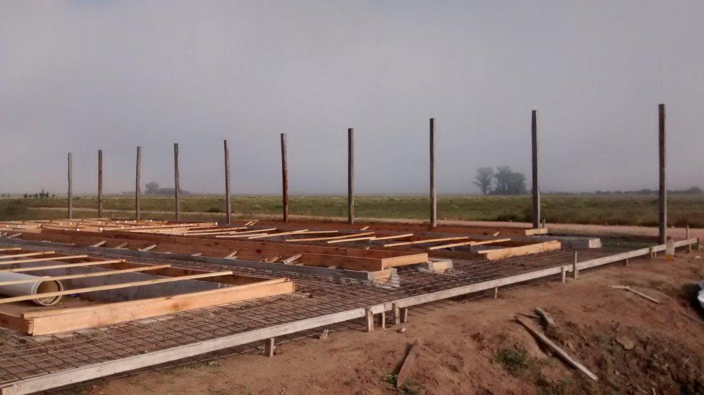 Estructura de hormigón armado construida por FD Fabre Ingeniería en Entre Ríos, proyecto civil e industrial