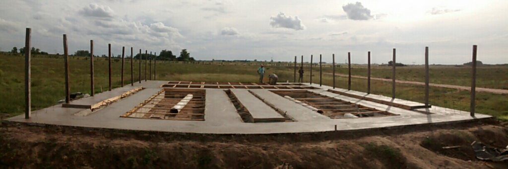 Estructura de hormigón armado construida por FD Fabre Ingeniería en Entre Ríos, proyecto civil e industrial