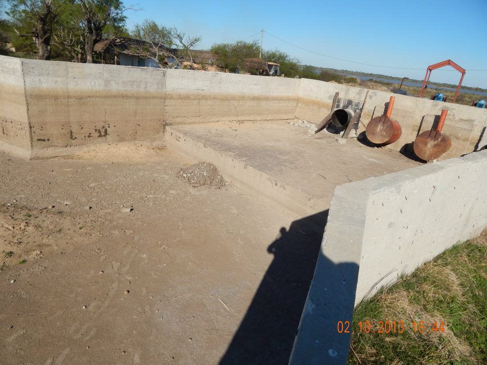 Estructura de hormigón armado construida por FD Fabre Ingeniería en Entre Ríos, proyecto civil e industrial