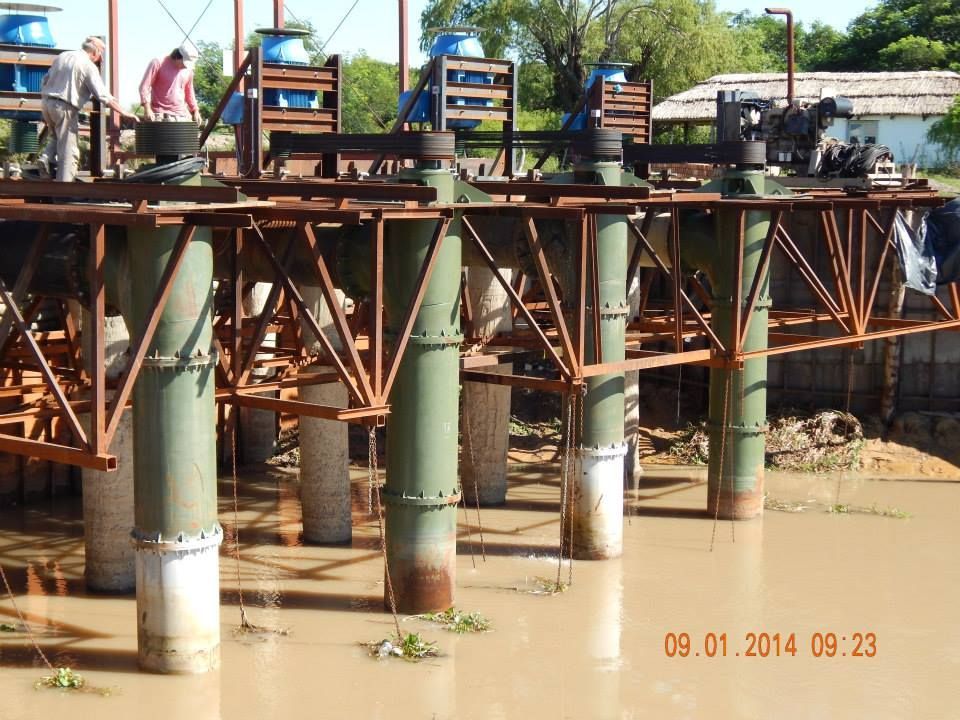 Estructura de hormigón armado construida por FD Fabre Ingeniería en Entre Ríos, proyecto civil e industrial