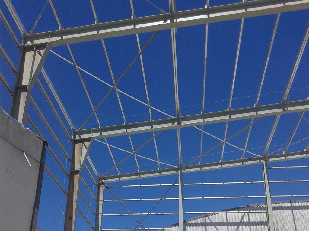 Construcción de estructura metálica de gran porte, diseño y cálculo realizados por FD Fabre Ingeniería