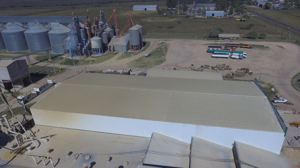 Construcción de estructura metálica de gran porte, diseño y cálculo realizados por FD Fabre Ingeniería