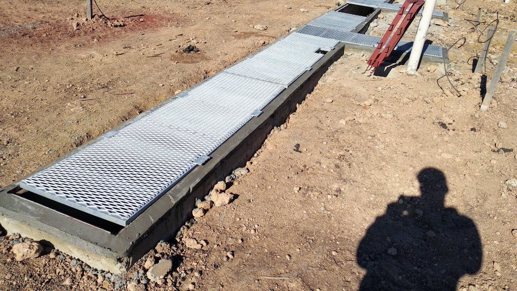 Nave industrial y planta productiva desarrollada por FD Fabre Ingeniería en la región de Villa Elisa, Entre Ríos.