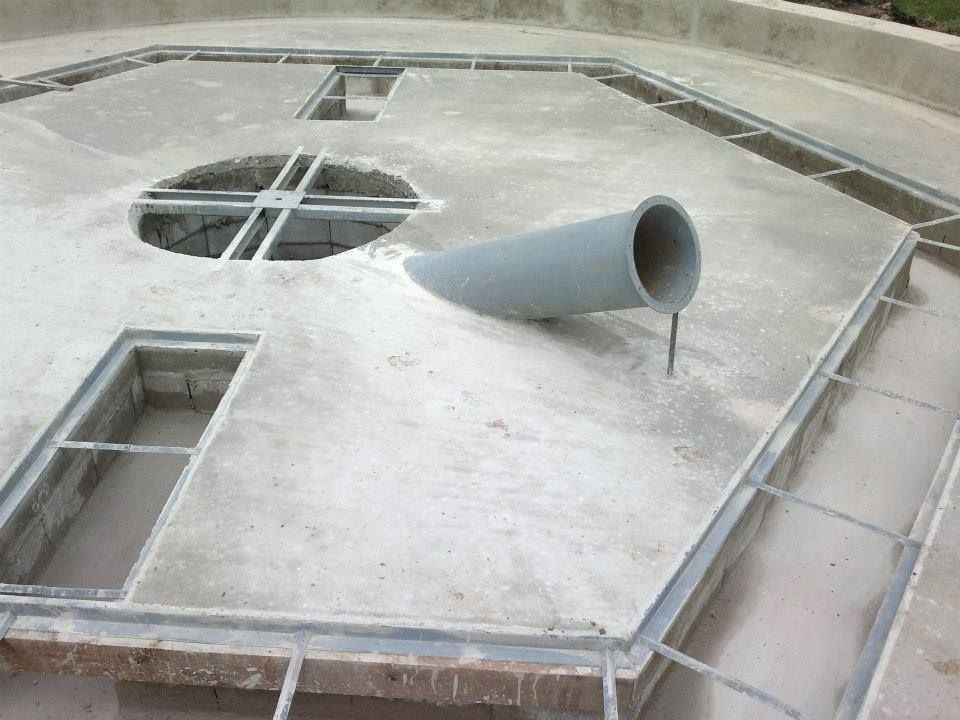 Estructura de hormigón armado construida por FD Fabre Ingeniería en Entre Ríos, proyecto civil e industrial