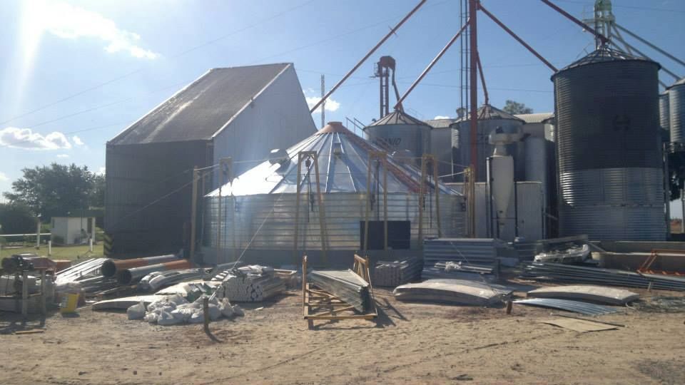 Estructura de hormigón armado construida por FD Fabre Ingeniería en Entre Ríos, proyecto civil e industrial