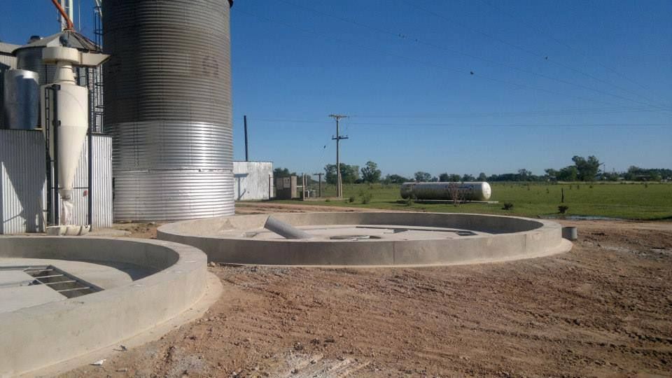 Estructura de hormigón armado construida por FD Fabre Ingeniería en Entre Ríos, proyecto civil e industrial