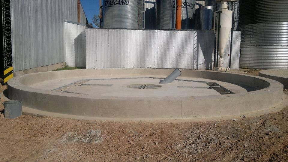 Estructura de hormigón armado construida por FD Fabre Ingeniería en Entre Ríos, proyecto civil e industrial