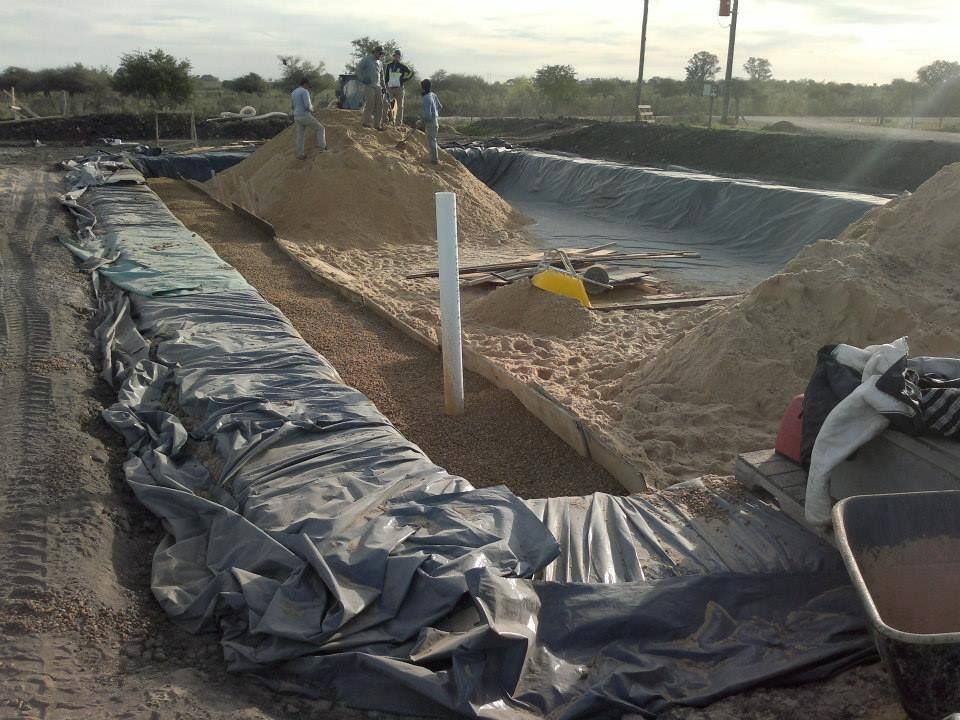 Nave industrial y planta productiva desarrollada por FD Fabre Ingeniería en la región de Villa Elisa, Entre Ríos.