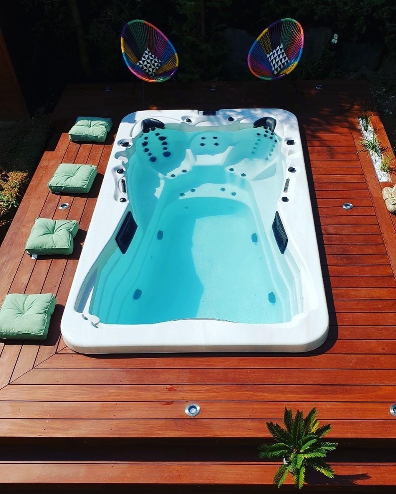 Spa de nage de 4 mètres