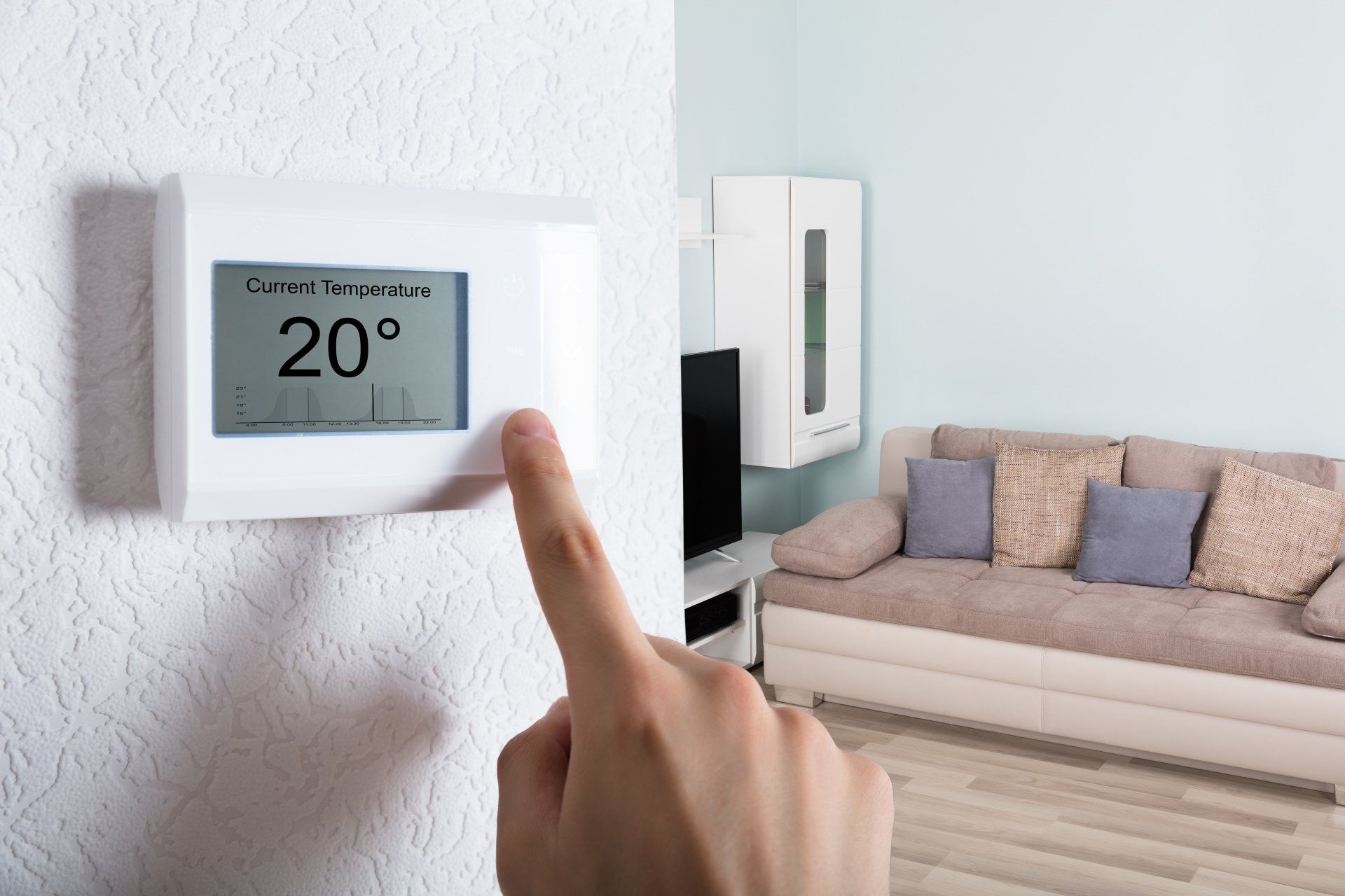 setting the airconditioner temperature