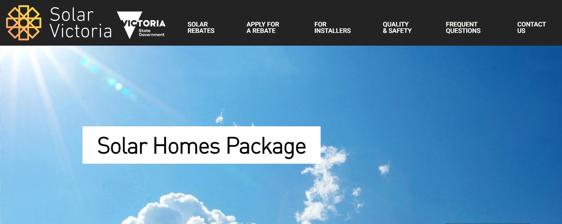 Solar home package