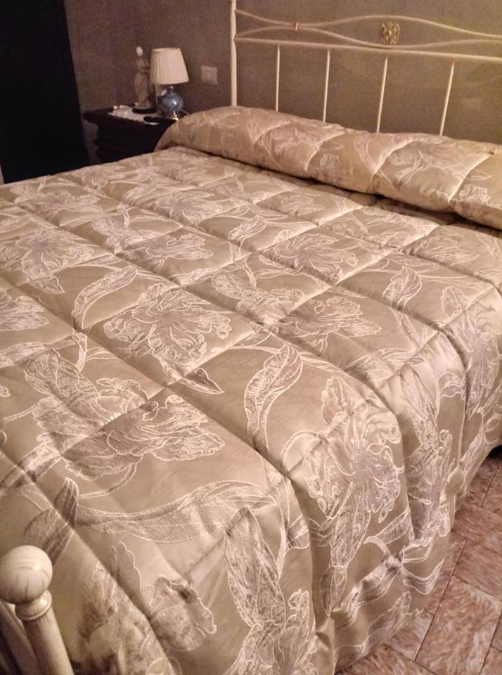 trapunta per letto matrimoniale