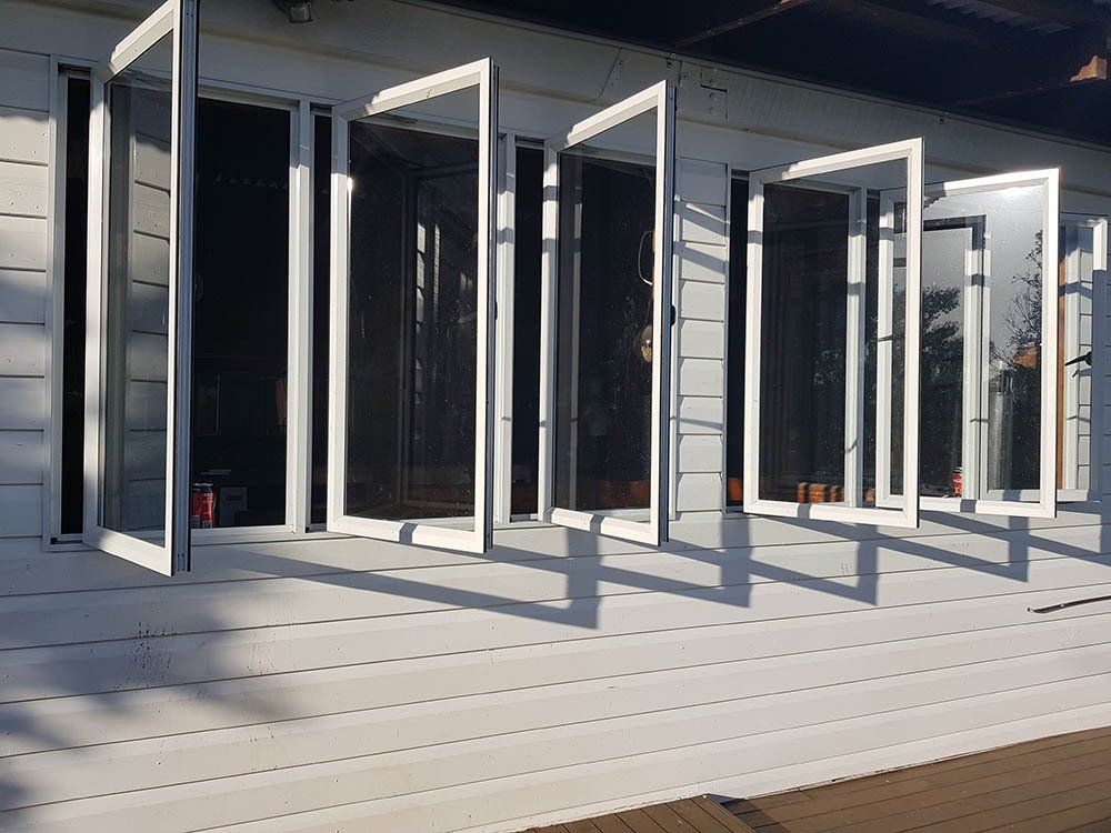 Newly Painted Wall and Windows — Licensed Builders in Rockhampton, QLD