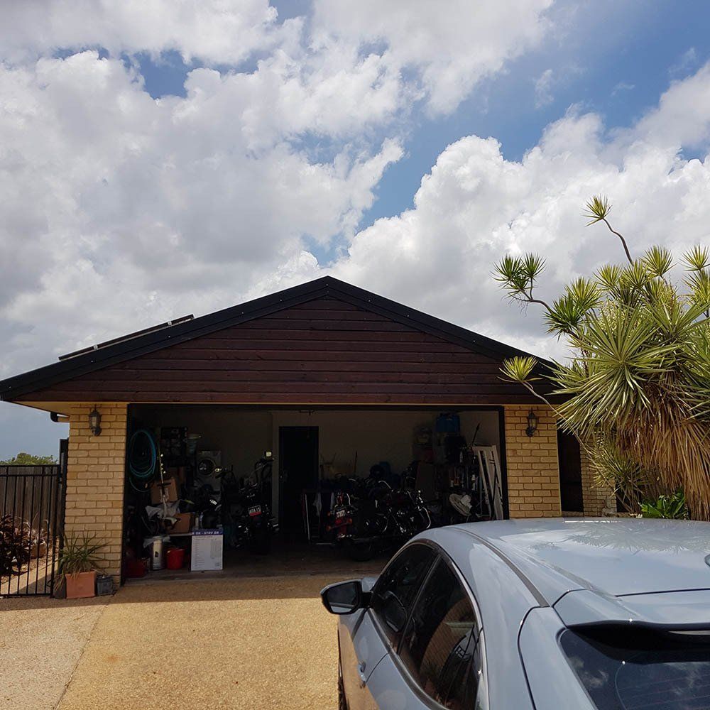 Wider View of Car Port — Licensed Builders in Rockhampton, QLD