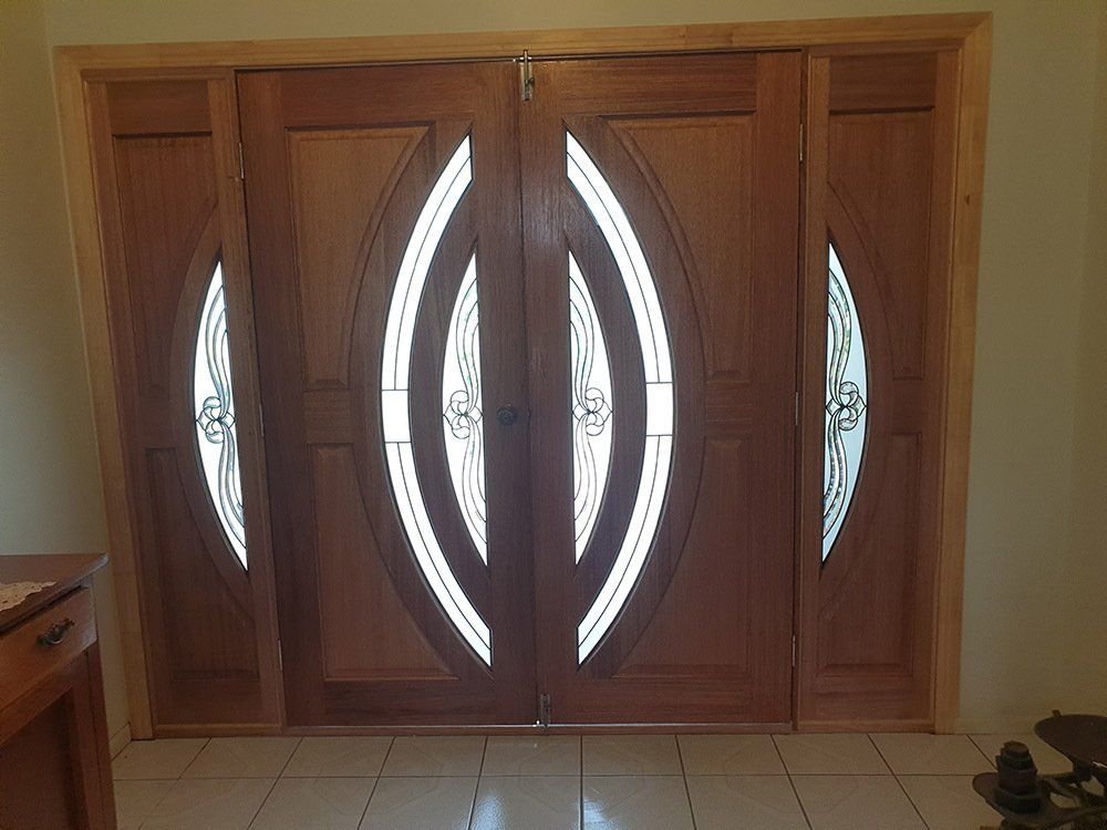 Inside of Newly Painted Door — Licensed Builders in Rockhampton, QLD