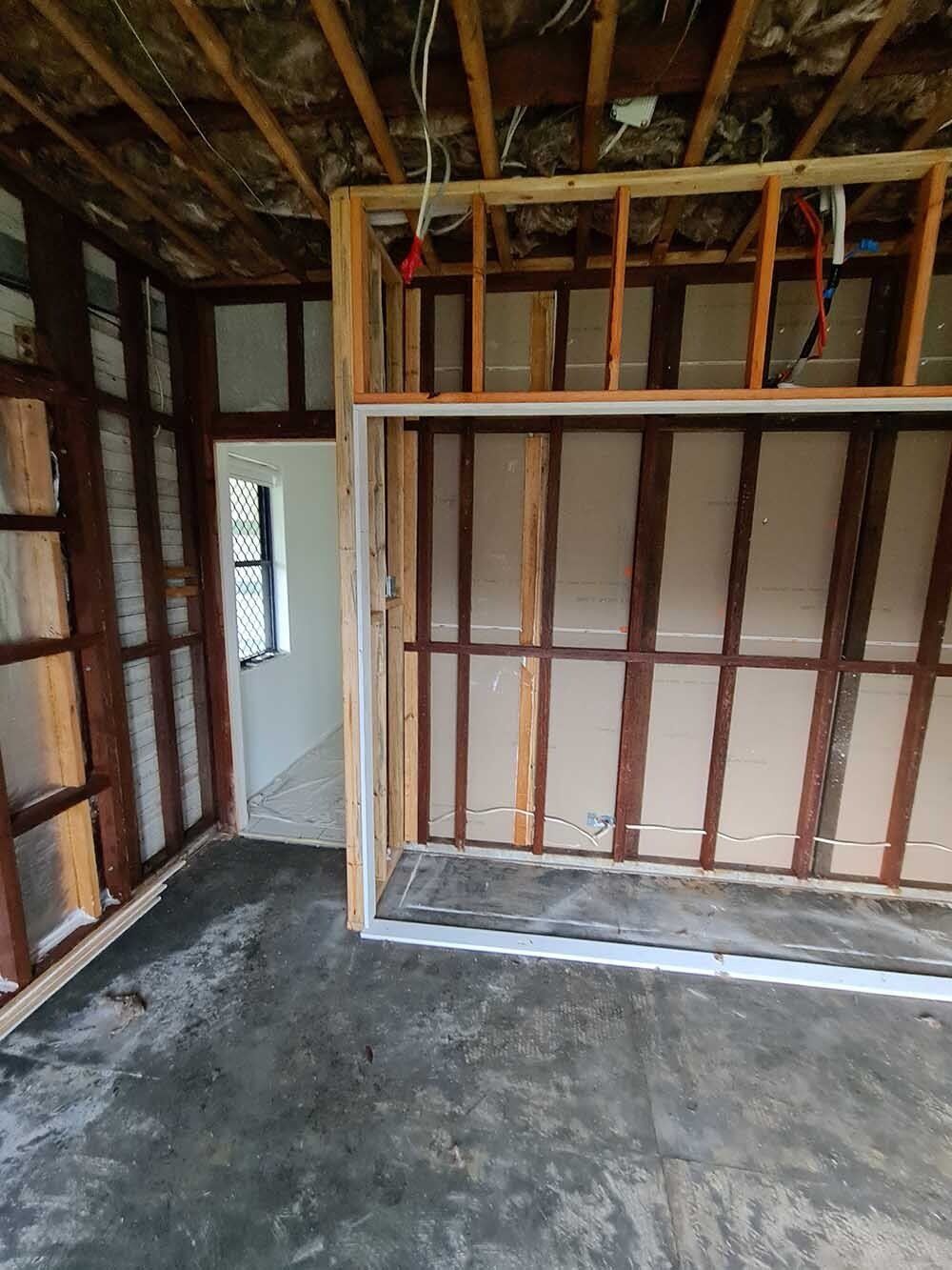 Wall and Ceiling Frame — Licensed Builders in Rockhampton, QLD