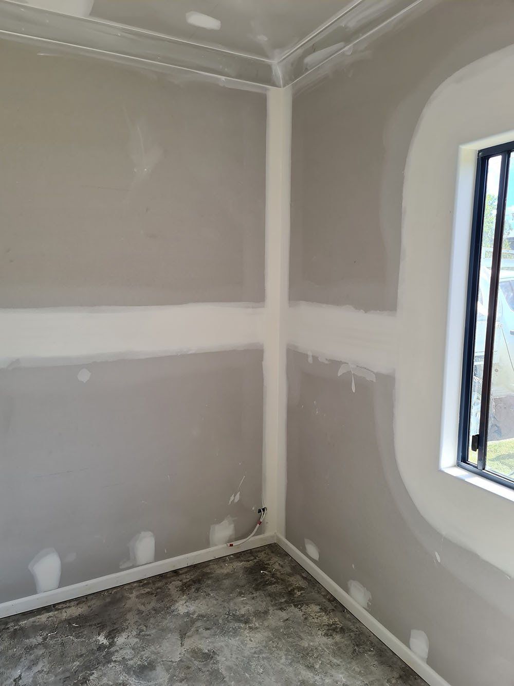 Side View of Wall Renovation — Licensed Builders in Rockhampton, QLD