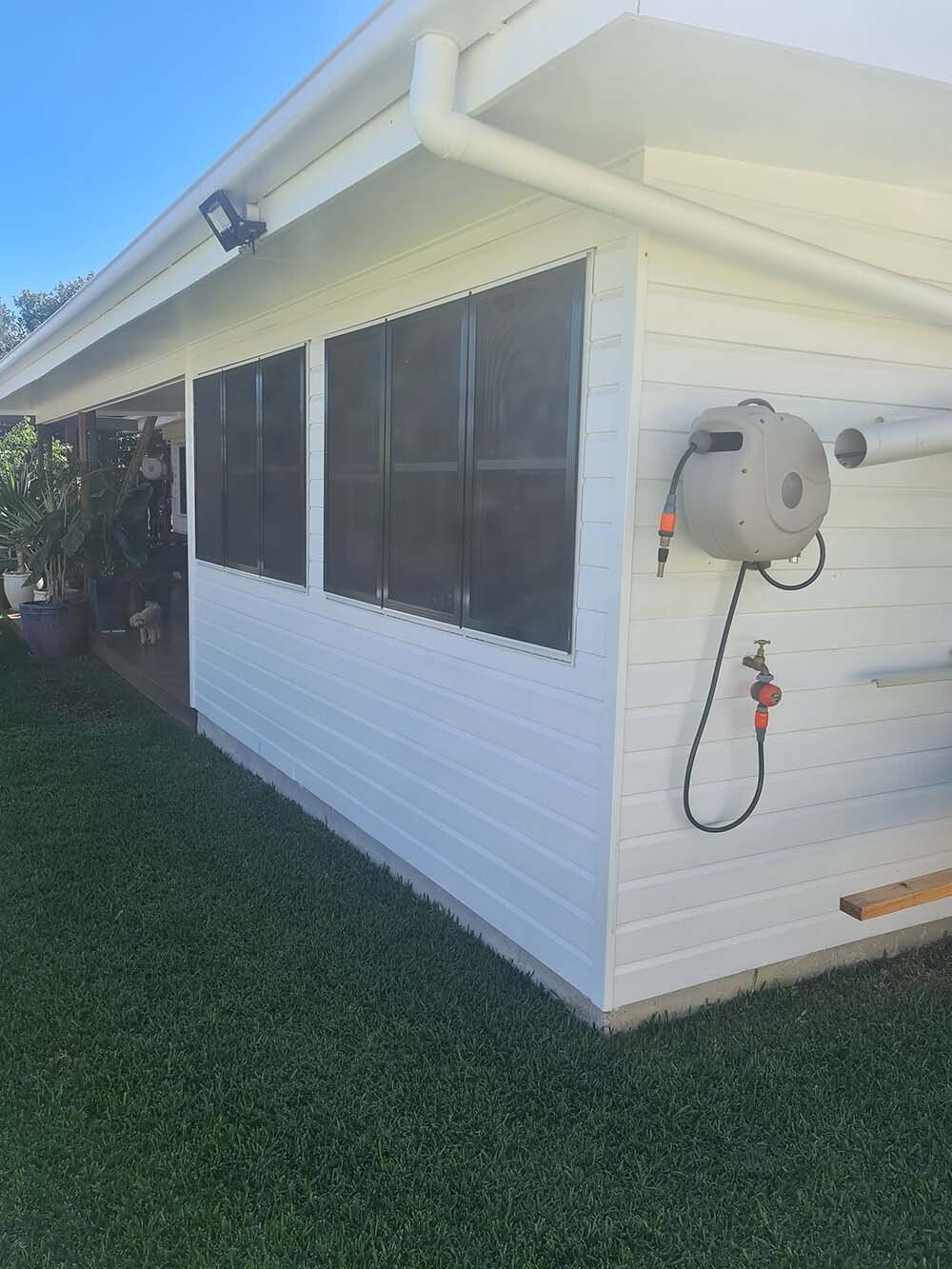 Newly Painted Wall — Licensed Builders in Rockhampton, QLD