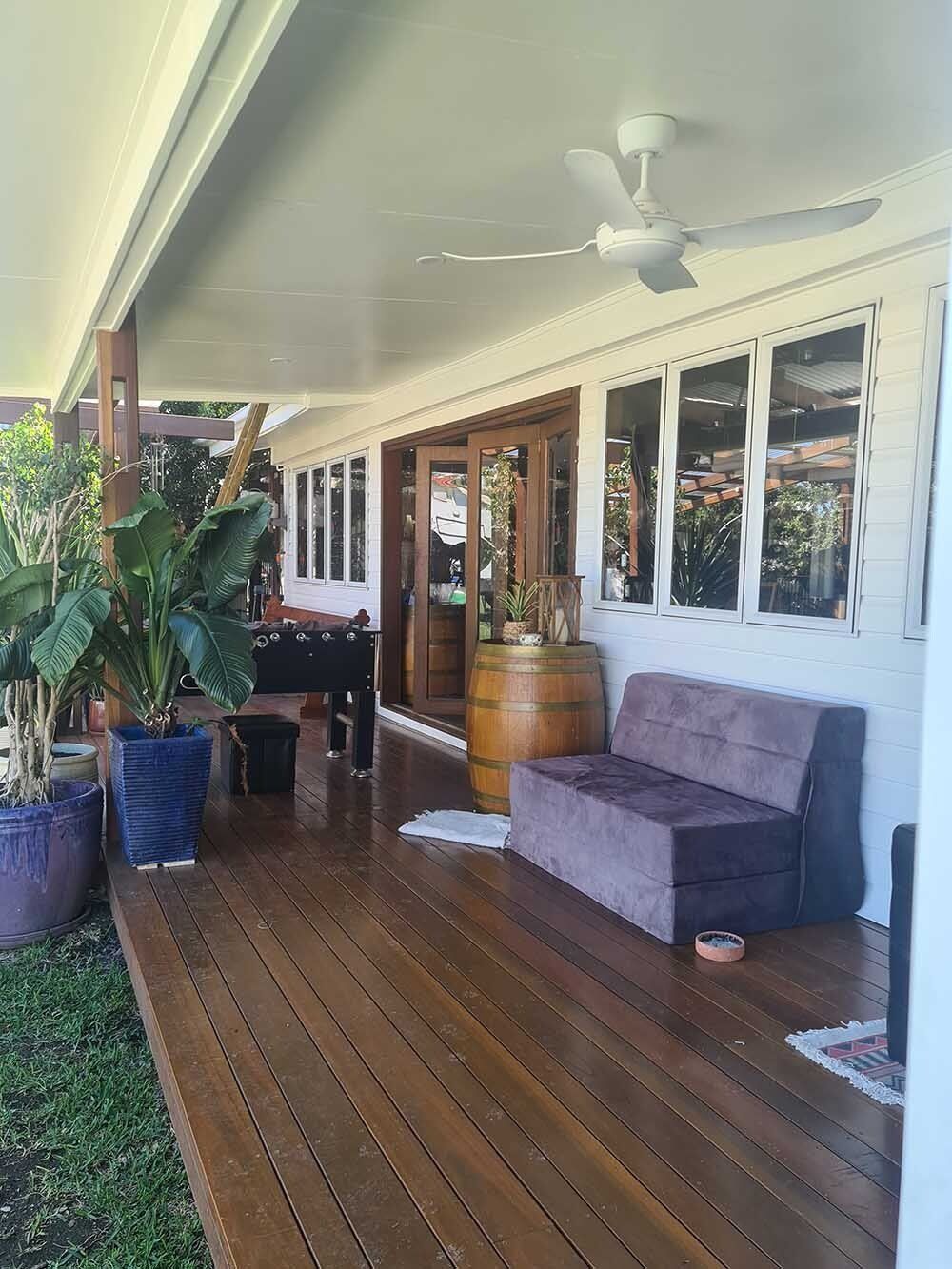 Newly Construct Outdoor Space — Licensed Builders in Rockhampton, QLD