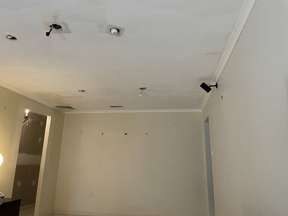 Ceiling Under Repair — Licensed Builders in Rockhampton, QLD