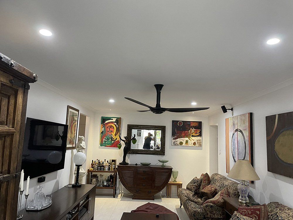 Newly Renovate Living Room — Licensed Builders in Rockhampton, QLD