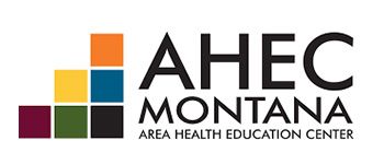 The logo for ahec montana area health education center