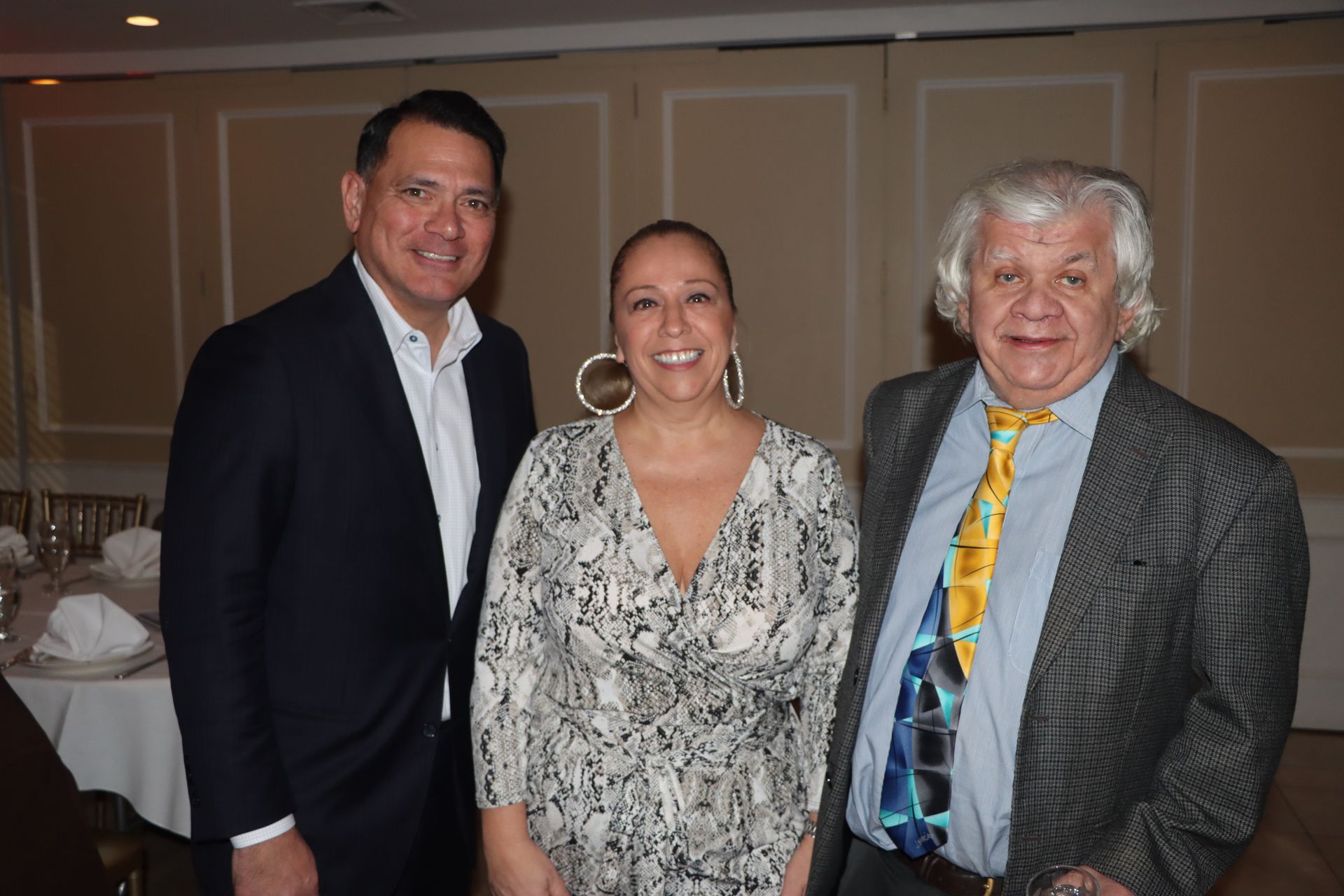 Two Women with President Timothy | Staten Island, NY | RCBA