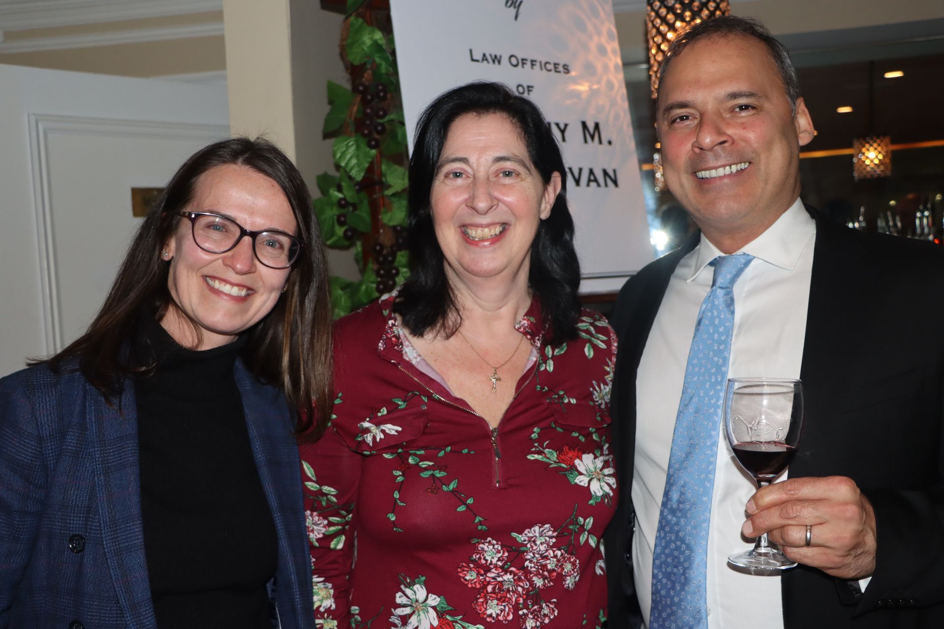 Two Women With a Man Are Posing for a Picture — Staten Island, NY — RICHMOND COUNTY BAR ASSOCIATION