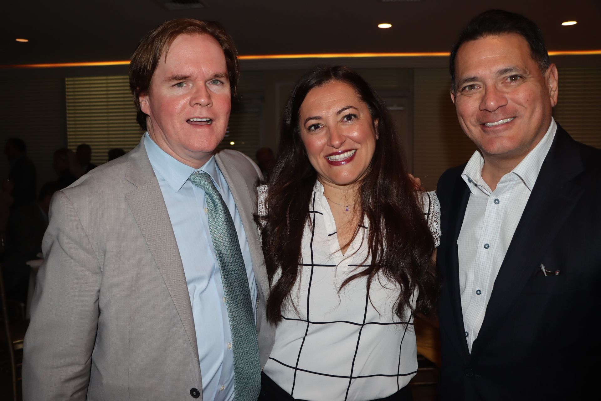 Two Men and a Woman Are Posing for a Picture — Staten Island, NY — RICHMOND COUNTY BAR ASSOCIATION