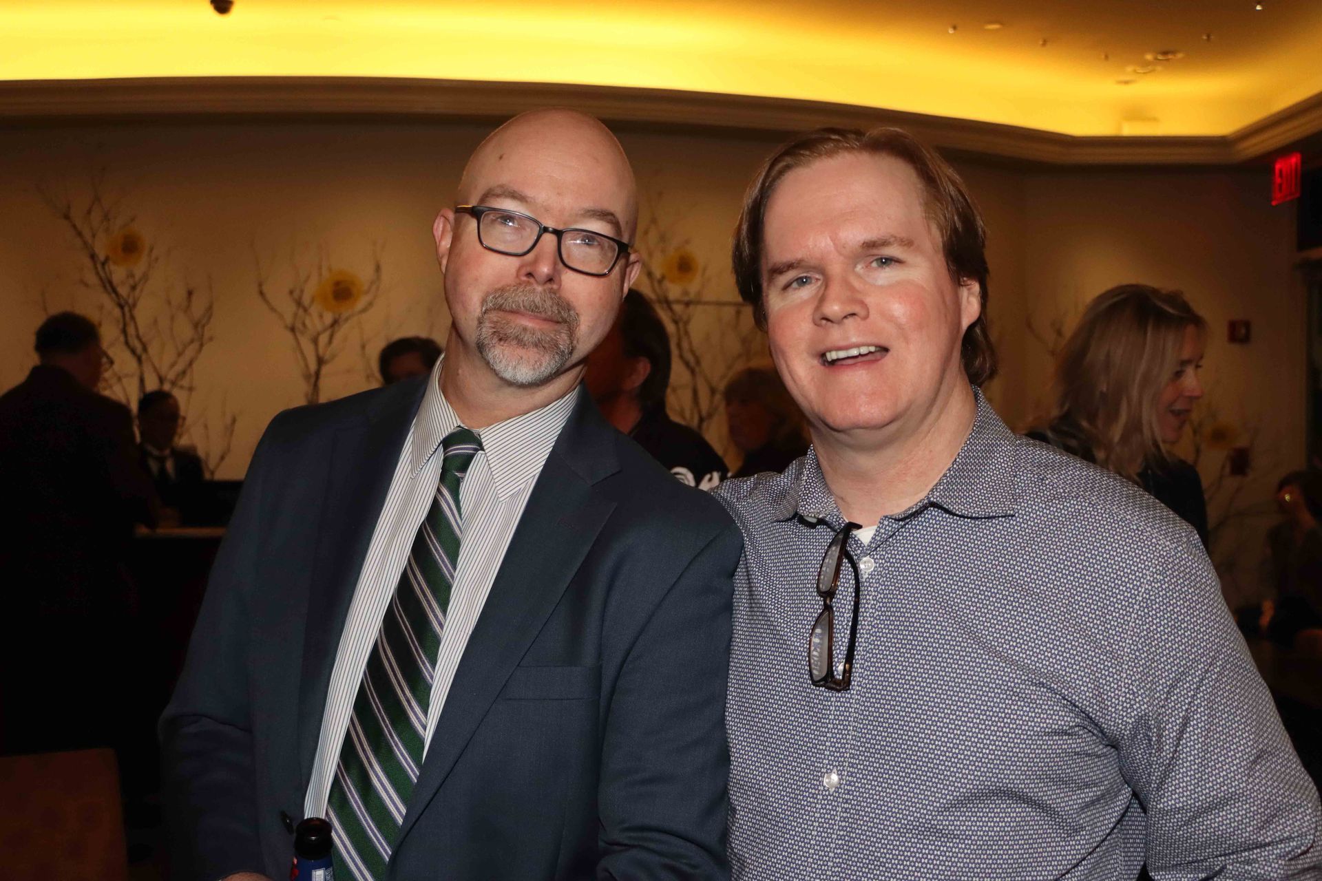 Two Men In Suits And Ties Are Posing For A Picture In A Room | Staten Island, NY | RCBA