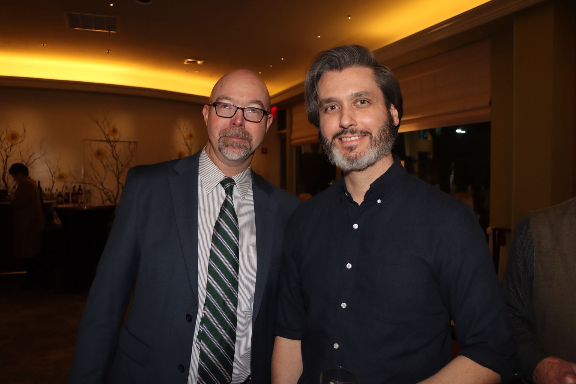 Two Men in Suits and Ties Are Posing for a Picture in a Room | Staten Island, NY | RCBA