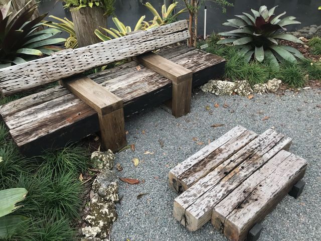 railroad ties landscape ideas