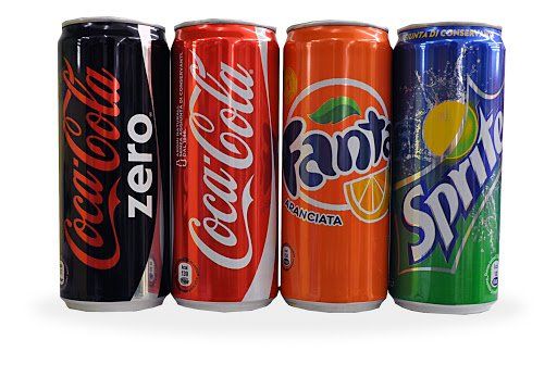 Cocacola, Fanta, Sprite