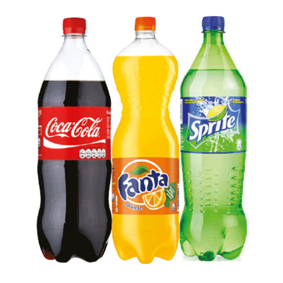 Coca Cola - Fanta - Sprite P.E.T.