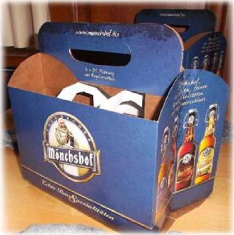 BIRRE MONCHSHOF Confezione in cartone con 6 bottiglie birra da cl.50 VAP