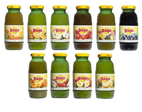 Succhi di frutta Pago gusti misti