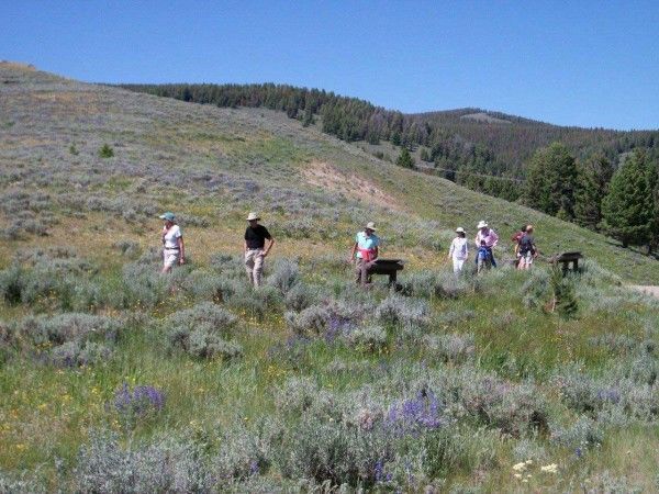 Wide open skies, mountain views as far as the eye can see