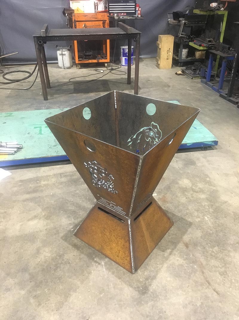 design cut out in metal