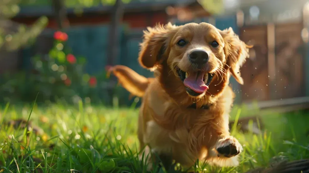 Dog Running Dog Running