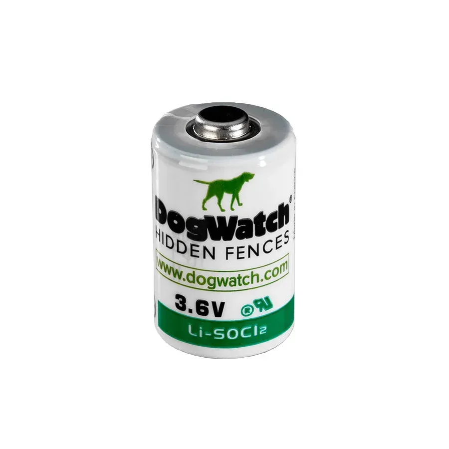 A dogwatch hidden fences 3.6v li-socla battery