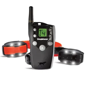 DogWatch Training remote and two collars 