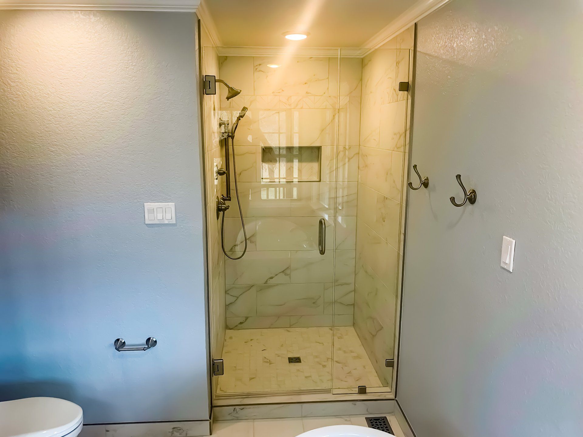 Hot Springs Master Bathroom Remodel with shower